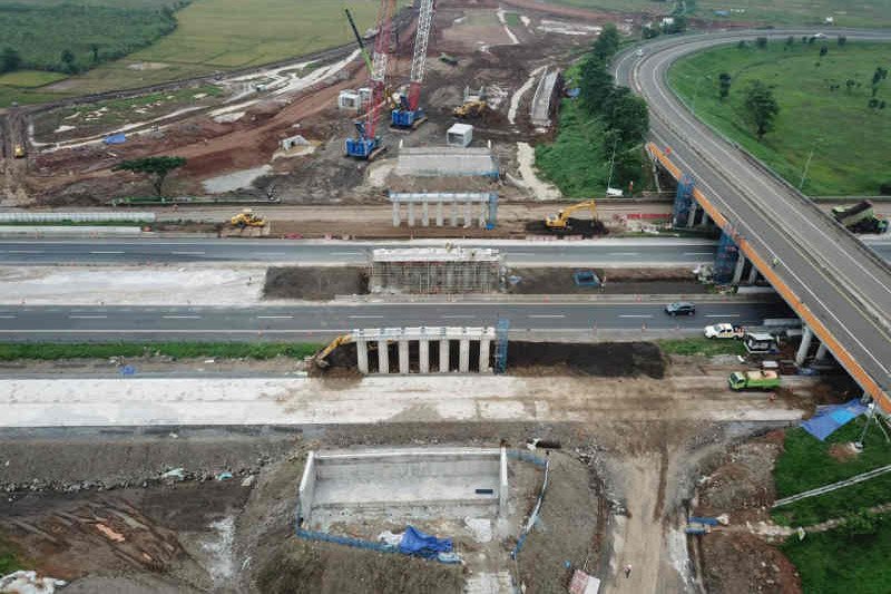 Pembangunan Akses Tol Bandara Kertajati Capai 60 persen